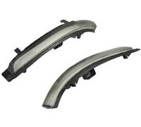 DEMULAX Luz LED dinámica Intermitente for Espejo retrovisor (Gris) for Skoda, Octavia, MK2, A5 y Superb B6 3T (2009-2012) Luz indicadora del Espejo Lateral