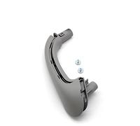 DEMULAX Manija de puerta interior con reemplazo de conjunto de cubierta exterior, for Mercedes-Benz, for W203 Clase C Sedan 2000-2007 Manija de puerta interior del vehículo(Gray Front Left)