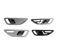 DEMULAX Molduras Interiores de Fibra de Carbono for Coche, manija de Puerta Interior, Panel de Cuenco, decoración de Cubierta, for Clase C W206 2021 2022 Moldura para manija de Puerta de Coche