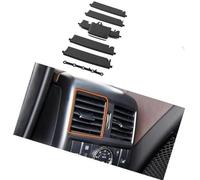 DEMULAX Panel de ventilación de aire trasero Ac rejilla de ventilación salida pestaña Clip deslizante, for Mercedes-Benz, M GL ML GLE GLS W166 W292 2011-2018 Clip para rejilla de ventilación del coche