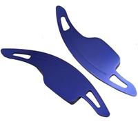 DEMULAX Para Chevrolet, para Camaro Mk6 Zl1 Lt1 Rs Ss 2016 2017 2018 Cubierta de Aluminio Hoja de paleta de transmisión del vehículo(Blue)
