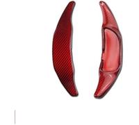 DEMULAX Para Mercedes-Benz para Amg A45 C43 C63S E63 Cla35 Gla45 Cls63 Gt53 GT63S Cubierta de Hoja de paleta de transmisión del vehículo(Schwarz)