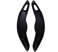 DEMULAX Para Mini Jcw F54 F55 F56 F57 F60 cubierta de palanca de cambios de coche paletas de cambio extensión del volante Hoja de paleta de transmisión del vehículo(Schwarz)