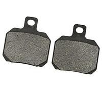 DEMULAX Pastillas de freno delanteras y traseras motocicleta, for CAGIVA Raptor 650 1000 Raptor650 V-Raptor V X-tra 2000-2007 Paquete de pastillas de freno para motocicleta(BLACK Rear)