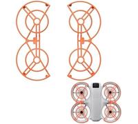 DEMULAX Protector de hélice for dji, anticolisión y antiarañazos, Gris. Protector de hélice para Drones(Orange)