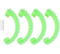 DEMULAX Protector de hélice for dji, dron, Palas de hélice, anticolisión, Funda de Parachoques, Barra de Seguridad, Accesorios (Verde) Protector de hélice para Drones