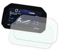 DEMULAX Protector de Pantalla, for C400GT Motocicleta Tablero electrónico HD película Protectora Protector antirrayas Protector de Pantalla para Tablero(Black 2 Set)