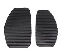 DEMULAX Repuesto de cubierta de pedal de embrague de freno de coche, for Fiat, Ducato 1981 1982 1983 1984 1985-1993, for Alfa Romeo, AR6, for Peugeot, J5 Cubierta para pedales de coche(Black 2X CLUTCH