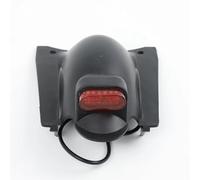 DEMULAX Scooter de 8 pulgadas y 10 calidad Superior con luz freno, piezas eléctrico guardabarros ensanchado Universal, for KUGOO M4 Reemplazo de guardabarros de scooter eléctrico(8 Inch wide)