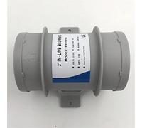 DEMULAX Soplador de aire de sentina marino de 3 en línea, 12 V, for barco, color blanco, for caravana o barco Unidad de soplador de motor marino