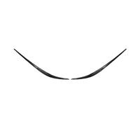 DEMUR 1 par de embellecedores decorativos de cubierta de párpado for faros delanteros de coche ABS, for, for Serie 3 G20 2019 2020 2021 Cejas de faro(Glossy Black)