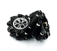 DEMUR 48/60/80/97mm High Durness Mecanum Mecanum Wheel Omni-Direccional Smart Robot Car con 6mm Hubs Rueda Mecanum (Size : 1set 97mmD)