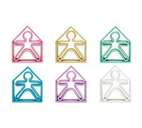 dëna Kid 6X House 6xPASTEL Juguetes creativos para apilar y Encajar Que ayudan al Desarrollo de la psicomotricidad Fina