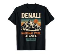 Denali National Park Alaska EST 1917 Camiseta