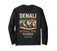 Denali National Park Alaska EST 1917 Manga Larga