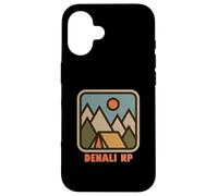 Denali National Park Nature Backpacking Vacation Souvenir Carcasa para iPhone 16