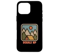 Denali National Park Nature Backpacking Vacation Souvenir Carcasa para iPhone 16 Pro Max