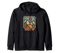 Denali National Park Nature Backpacking Vacation Souvenir Sudadera con Capucha