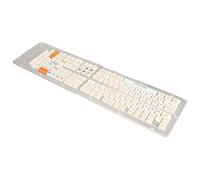 Denash 128 Teclas Teclas, PBT Naranja Azul Beige Temáticas Sublimación de Tinte de Teclado Opaco Cero Brillo de Teclado Mecánico Mate