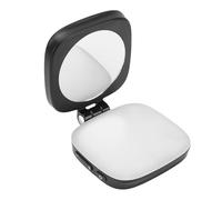 Denash 16 Pro MAX, 19, S24, 13 Mini Luz de Selfie de Teléfono, CRI RA 90+ 5 Luz de Relleno de LED Plegable de ángulo Recargable de Brillo 5 de Brillo. (Black)