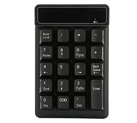 Denash 2,4 GHz Techo NUMÉRICO INALLADO Ligero y Cómodo para Contabilidad de Finanzas Propietarios de Pequeñas Empresas ABS Black