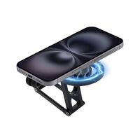 Denash 20 N55 Magnets Soporte de Teléfono Magnético, Aleación de Aluminio Montaje de Trípode de Teléfono Flexible para el Teléfono 12-16 Serie, Conéctese a Cámaras, Palitos de Selfie