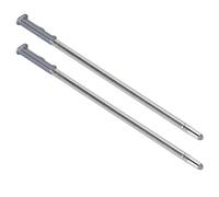 Denash 2pcs Teléfono Stylus para 5 Pen Q720, Stylus Metálico de Alta Sensibilidad para un Control Preciso, Pluma de Reemplazo Duradera y Reactiva (Black)