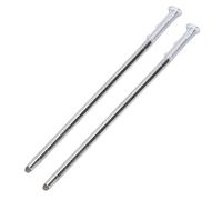 Denash 2pcs Teléfono Stylus para 5 Pen Q720, Stylus Metálico de Alta Sensibilidad para un Control Preciso, Pluma de Reemplazo Duradera y Reactiva (Silver)