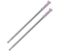 Denash 2pcs Teléfono Stylus para 5 Pen Q720, Stylus Metálico de Alta Sensibilidad para un Control Preciso, Pluma de Reemplazo Duradera y Reactiva (Rosado)