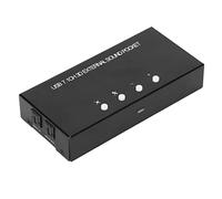 Denash 7.1 Tarjeta de Sonido de Canal Adaptador de Entrada de Micrófono Dual para Computadoras, Tarjeta de Sonido Estéreo de Envolvente para PC, Enchufe USB y Juego para Cine en Casa [ de Externa]