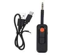 Denash Adaptador de con Enchufe Adaptador de Avión, Conexión 5.4 Estable para Tiempo de Reproducción Extendido y Mayor Claridad de, Funciones como Receptor y Transmisor