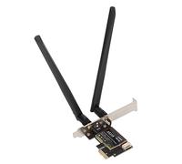 Denash Adaptador de Gigabit con Doble Tira de Tarjeta de Alambre para Accesorios para Computadora de Escritorio, 802.11a / B/G/N/AC/Axe, Vida útil a Largo Plazo