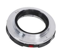 Denash Adaptador de Montura LM a E, Adaptador de Montura de Lente de Aleación para Cámaras sin Espejo con Bloqueo, Ajuste de Enfoque Macro de 15 Mm a 20 Mm, Compatible con NEX A6000