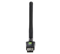 Denash Adaptador WiFi WiFi de Doble Banda Portable Transmisión de 600Mbps para la Conexión de Negro