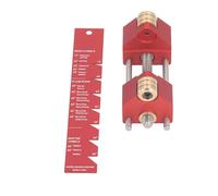 Denash Afilar Plantilla del Soporte con Calibre ángulo para Cinceles y Aviones, Herramienta de Guía de Perfeccionamiento de Aleación de Aluminio para un Afilado Preciso, para Entusiastas de la