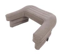 Denash Almohada de Lectura Inflable, Almohada de Escritorio de Altura Ajustable, Escritorio Plegable para Computadora Portátil para Trabajar, Jugar, Escribir, de con Cojín Portátil (Gray)