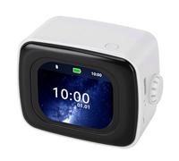 Denash Altavoz Bluetooth con Pantalla Táctil Altavoz Inteligente con Bluetooth 5.4 Pantalla HD Reloj Despertador Calculadora Pronóstico del Tiempo Reproductor MP3 para Viajes en C