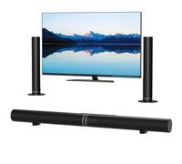 Denash Altavoz de TV, Altavoz de Sonido de TV Desmontable 2 en 1 con Salida de 100 W, de Audio de Cine en Casa Bluetooth 5.0 para Películas, Juegos y Música (Enchufe de la UE)