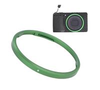 Denash Anillo de Decoración de Lentes de Aleación de Aluminio, Tapa de Anillo Resistente y Ligera para la Cámara GRIII, Fácil Instalación con Ajuste de Reemplazo para GN-1 (Green)