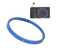 Denash Anillo de Decoración de Lentes de Aleación de Aluminio, Tapa de Anillo Resistente y Ligera para la Cámara GRIII, Fácil Instalación con Ajuste de Reemplazo para GN-1 (Blue)