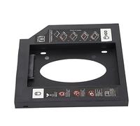Denash Bandeja para Disco Duro, Universal, 12,7 Mm, 2,5" a 2nd HDD SSD, Carcasa para Disco Duro, Cubierta para Bandeja de para Portátil, CD/DVD ROM, Ranura para Unidad óptica