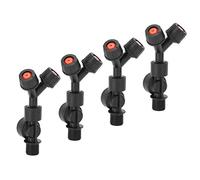 Denash Boquilla Pulverizadora, G3/8 DN10, Boquilla Doble, Accesorio a Prueba de Goteo para Pulverizador de Mochila Eléctrico Agrícola, de Riego Atomizador, Cabezal Pulverizador para Riego de Jardines