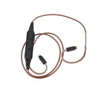 Denash Cable Adaptador, Actualización de Auriculares a Inalámbricos con 5.3 de Baja Latencia, Batería Recargable de 6 a 8 Horas de Reproducción, para Auriculares Internos de 2 Pines