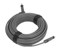 Denash Cable de Reemplazo Gris Elegante para Satélites Rectangulares V2 IP68 Impermeable para Transmisión sin Costuras (150 pies (46m))