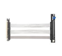 Denash Cable Riser PCIe 5.0, 128 GB S Flexible Gen 5 Cable de Extensión de la Tarjeta Gráfica GPU, Compatible con RTX4090, 5090, RX8900, RX7900XTX, M.2 SSDS (15 cm)