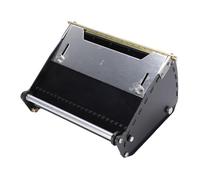 Denash Caja de Acabado Plano para Paneles de Yeso, Carcasa de Aluminio de 8 Pulgadas, Multiusos, Fácil Operación, Herramienta Versátil, Masilla en Polvo, Caja Raspadora para Pintura de