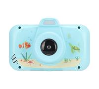 Denash Cámara de Cámara HD Children Digital, Selfie de 3.5 Pulgadas con Pantalla de Dos y 1080p, para Grabación de Fotografía y Video para Niños (Blue)