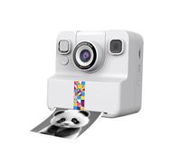 Denash Cámara de Impresión Instantánea para Niños Cámara de Impresión Térmica Portátil 1080P con Pantalla de 2,4 Pulgadas, para Niños y Niñas, Capturando Recuerdos, Creatividad e