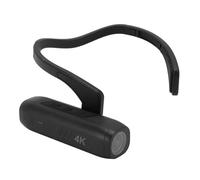 Denash Cámara de Video 4K con Fotos de 42MP, Control de Aplicaciones, Videocámara Montada en Cabezal Antivibración, Carga Rápida y Lente Gran Angular, para Deportes, Vlogging y