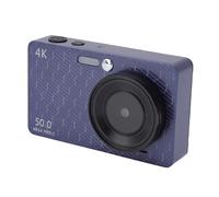 Denash Cámara Digital del Estudiante, Foco Automático de 4k 50mp con Cámara Compacta de Pantalla de 2.8 ", Cámara de Enfoque Automático de 16x Zoom y Luz de Relleno para la Vida del (Blue)